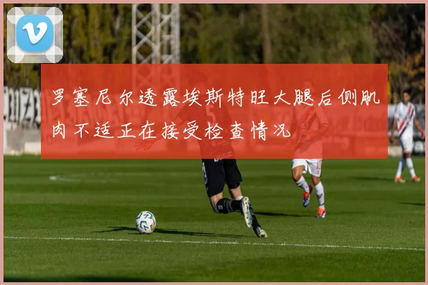 罗塞尼尔透露埃斯特旺大腿后侧肌肉不适正在接受检查情况